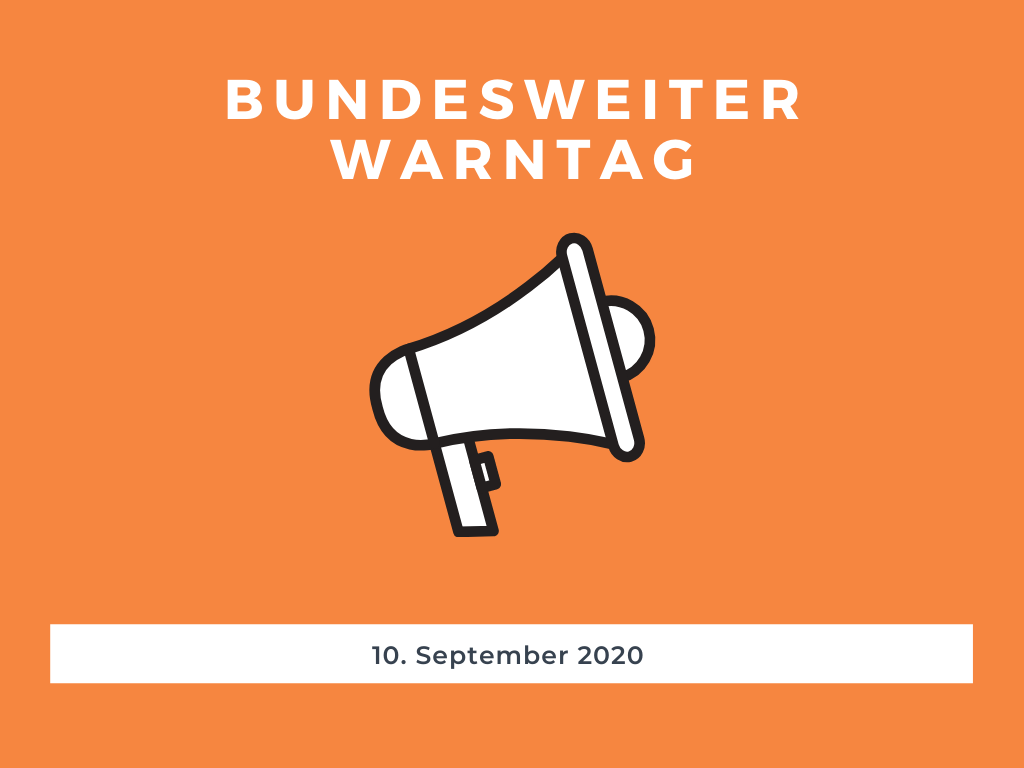 Erster Bundesweiter Warntag